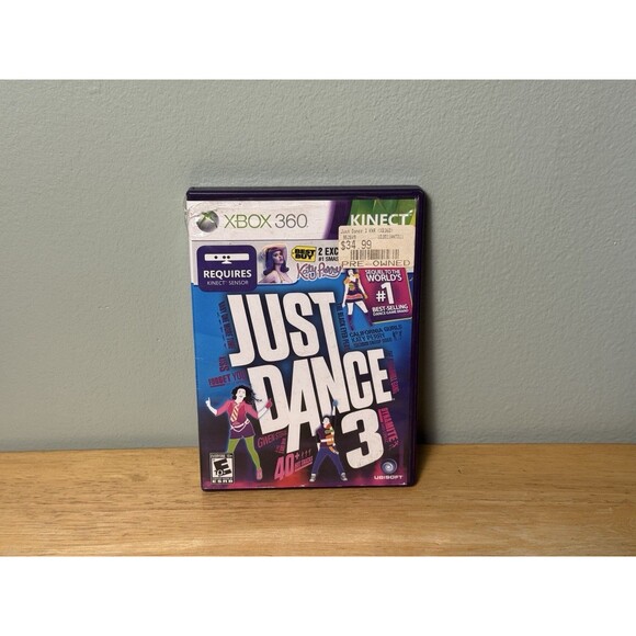 Just Dance 3 Xbox 360 Kinect Game Original Case Manual - Picture 2 of 2